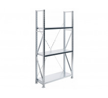 Стеллаж MS U 200/100x40/3 (Нагрузка на полку 300)